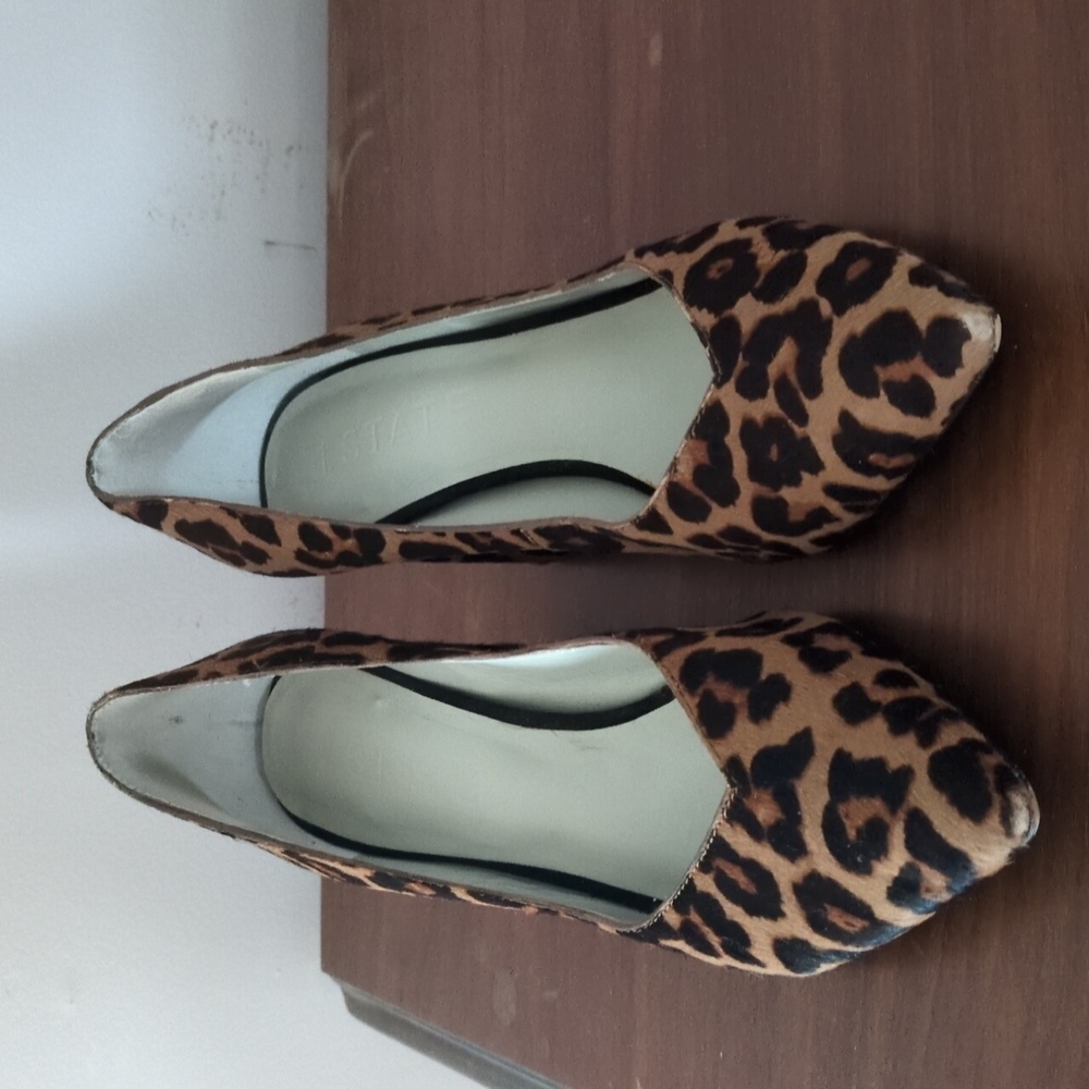 I State Leopard Print Women's Pumps